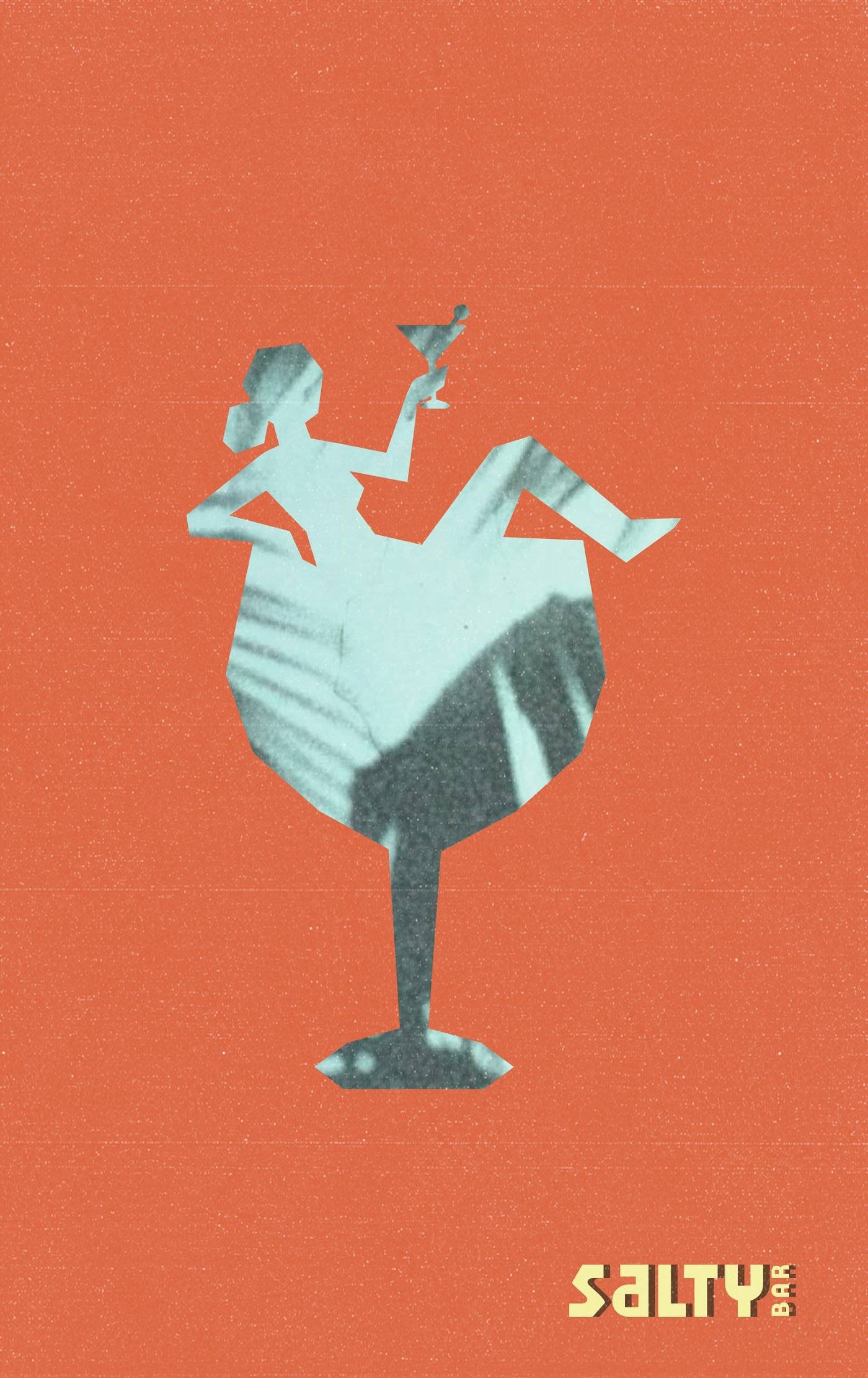 Salty Bar — illustration cocktail